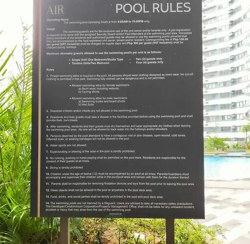Apartment Great View 1 Bedroom In Makati Near Trident Tower