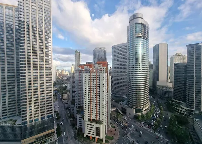Great View 1 Bedroom In Makati Near Trident Tower Apartment *