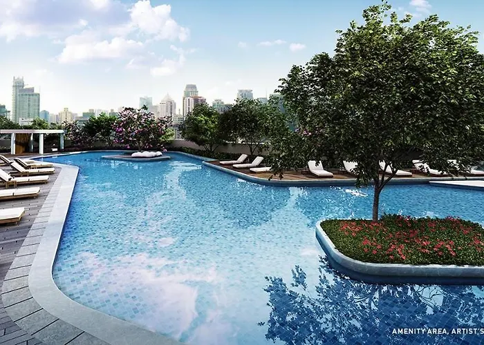 Great View 1 Bedroom In Makati Near Trident Tower *